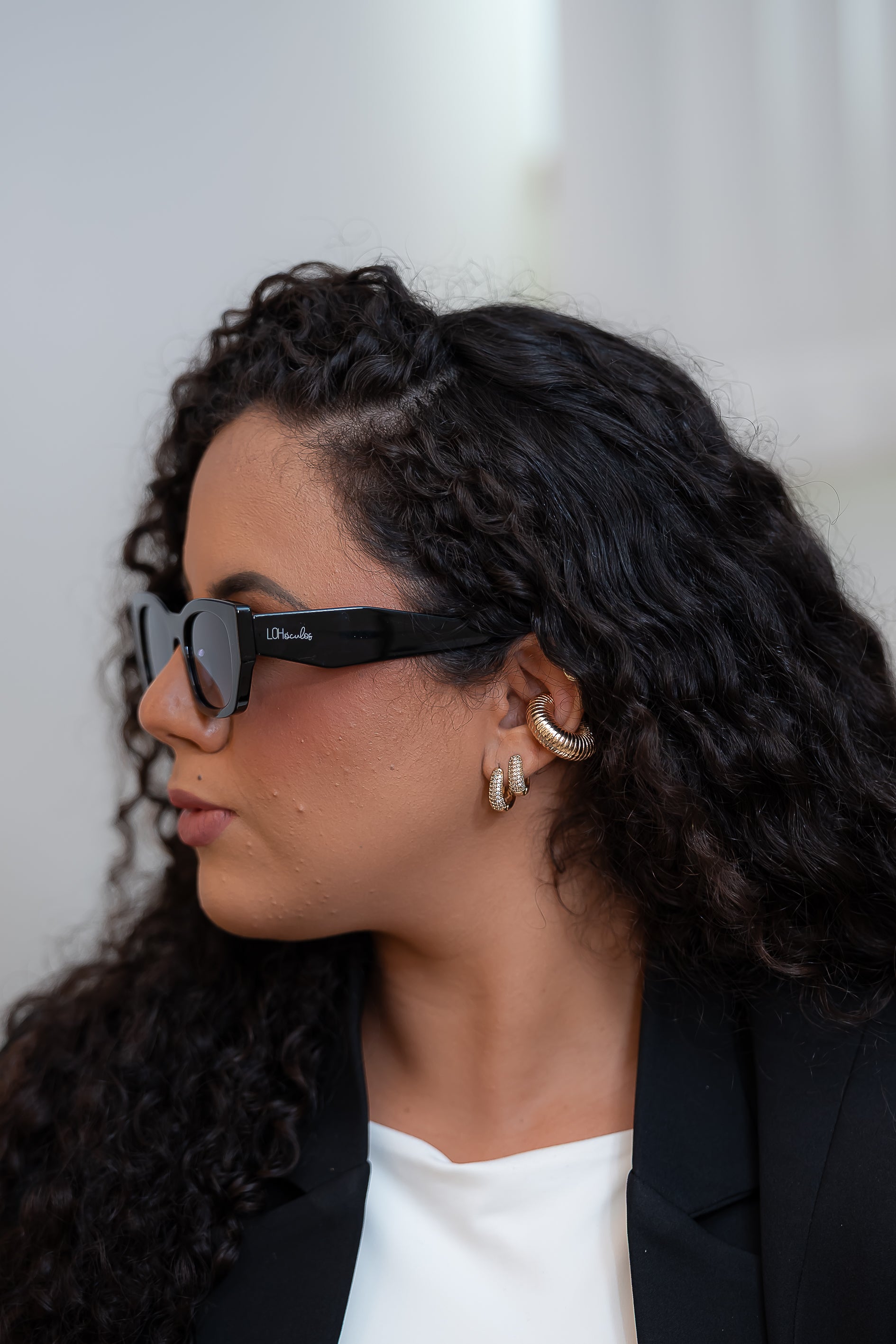 Óculos Solar Grace Feminino - Preto