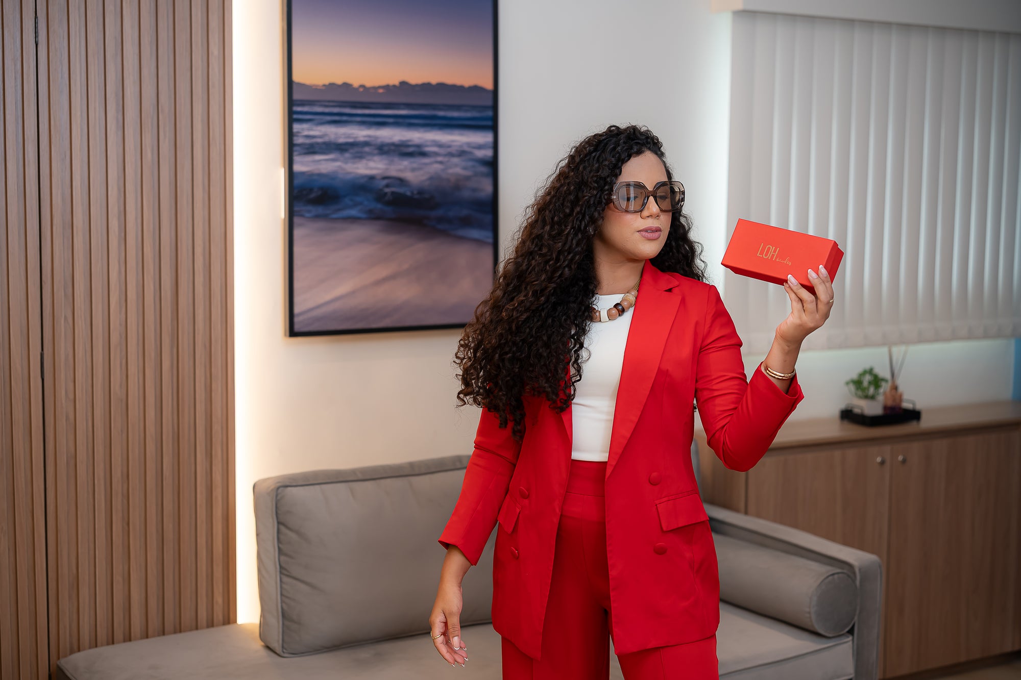 Óculos Solar Aura - MARROM – Coleção Essence