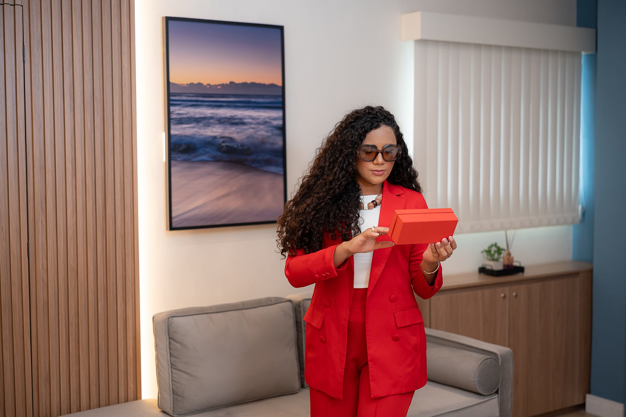 Óculos Solar Aura - MARROM – Coleção Essence